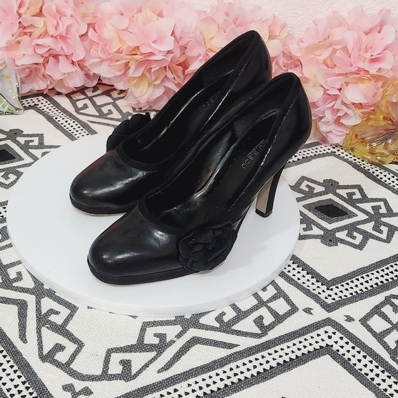 Bison bison Michele Bigot Low Heels Sz: 8.5 - Picture 2 of 12